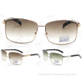 Fashion Metal Decoration and Pouch Sunglasses (MS13137)